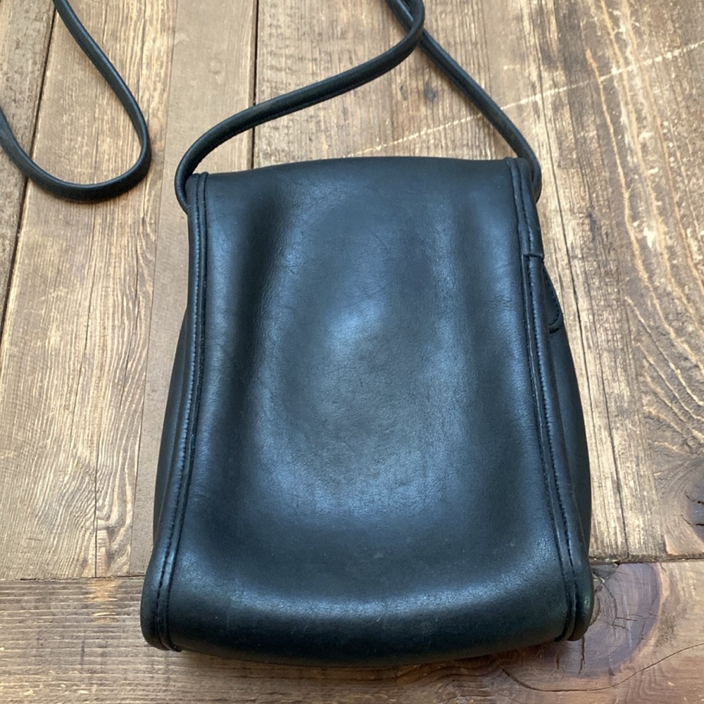 Coach vintage scooter crossbody bag 9893 black - Picture 2 of 5